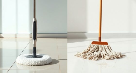 steam mop versus regular mop