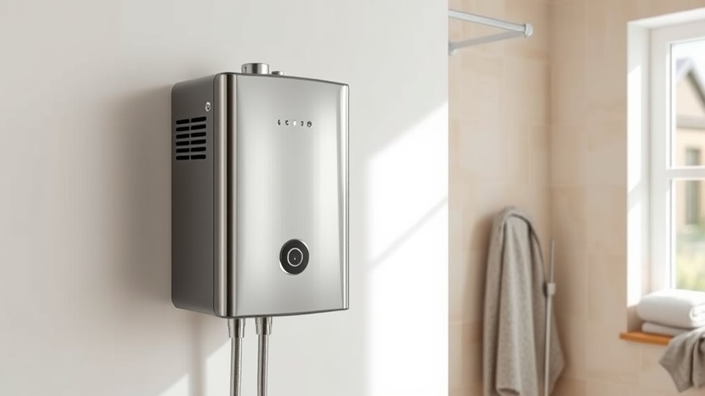 tankless water heater advantages