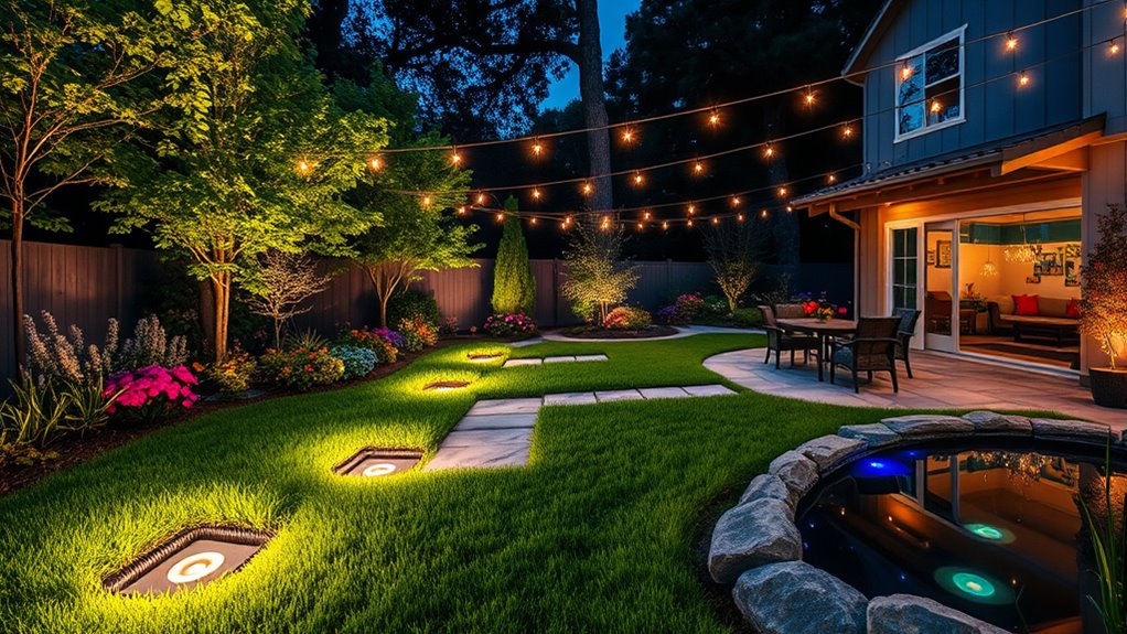 top 15 backyard lighting options