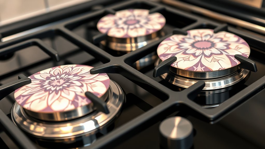 top burner covers for kitchen