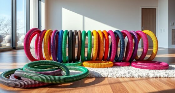 top central vacuum hoses