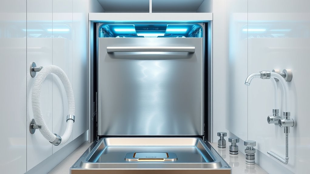 top dishwasher installation options