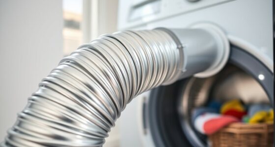 top dryer vent hose options