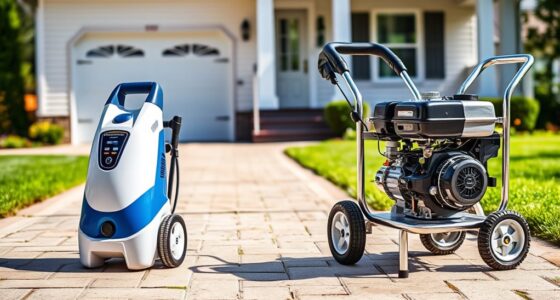 top electric vs gas washers