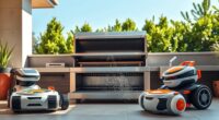 top grill cleaning robots