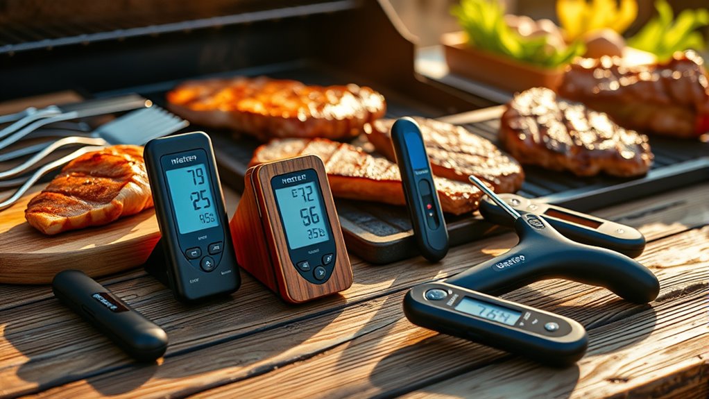 top grilling meat thermometers