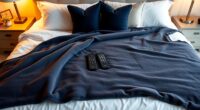 top king size dual control blankets