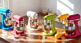 top kitchenaid mixer colors
