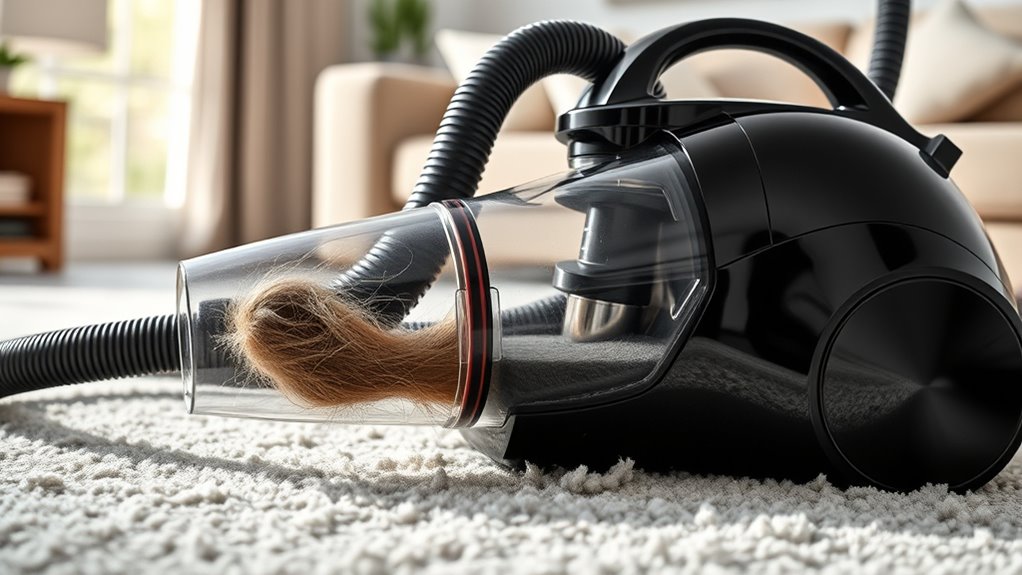 top pet hair canister vacuums