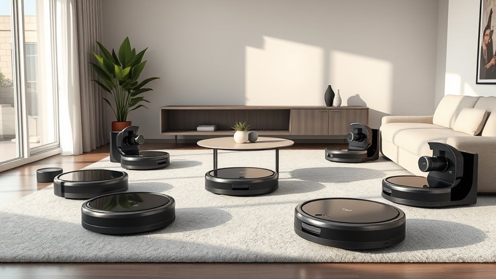 top self emptying robot vacuums