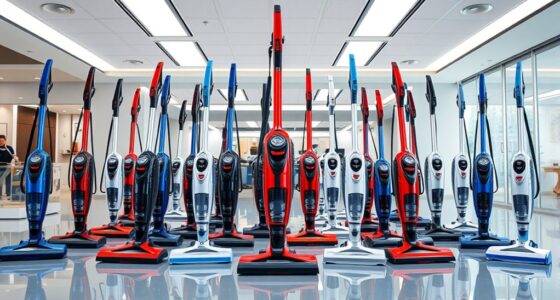 top shark and bissell vacuums