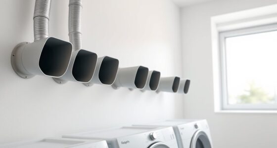 top slim dryer vent ducts