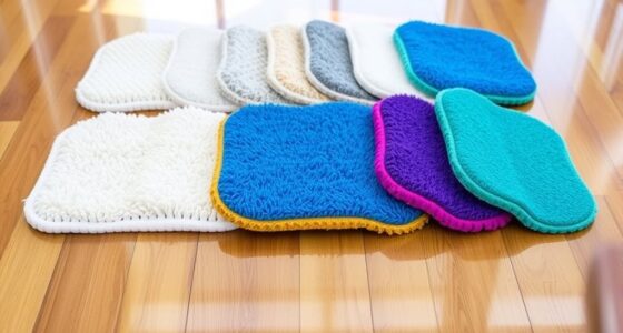 top steam mop pads