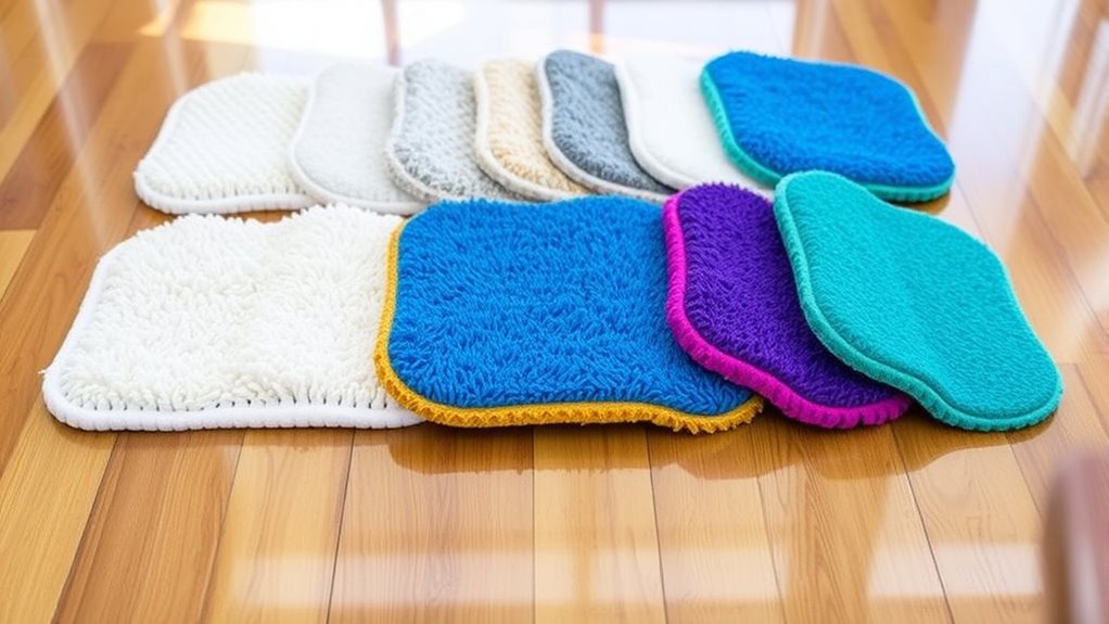 top steam mop pads
