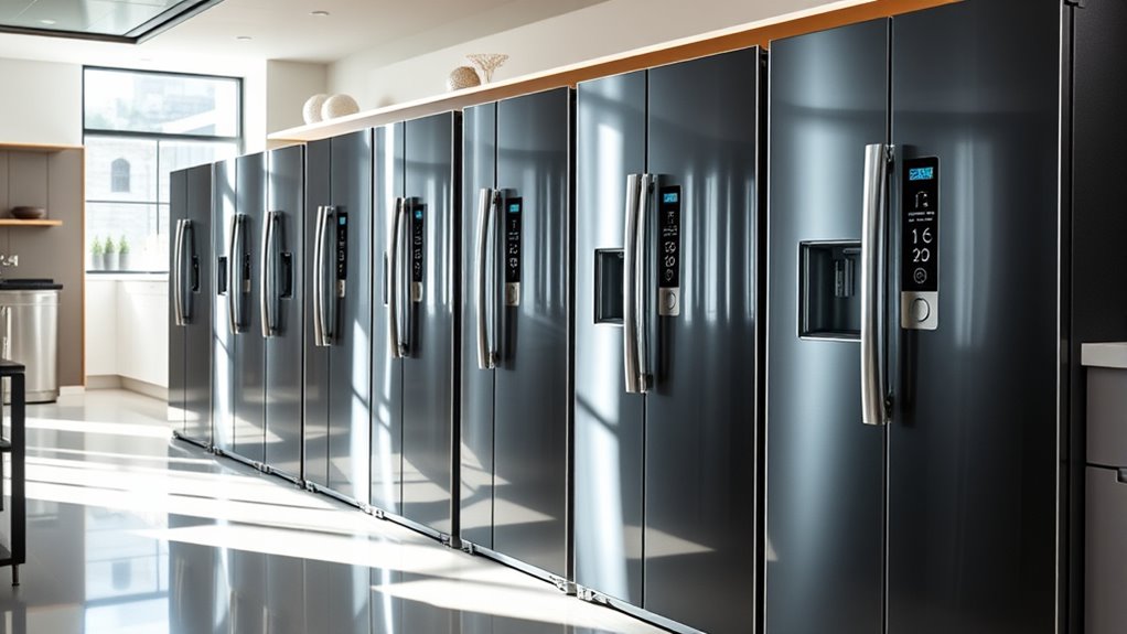 top stylish efficient bosch refrigerators