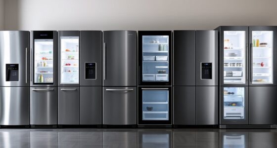 top stylish efficient refrigerators