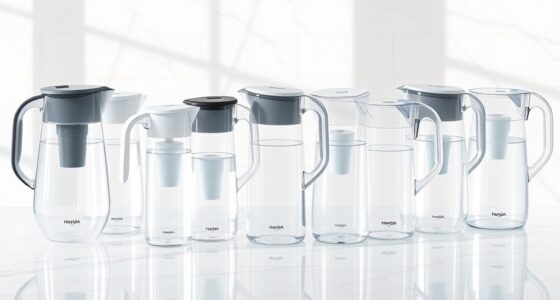 top water filter pitchers