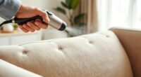 upholstery steam cleaning tips