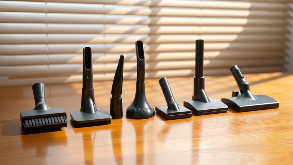 vacuum attachment compatibility and efficiency