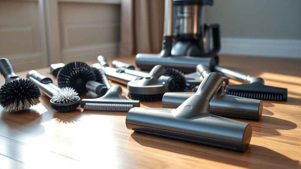 vacuum attachment compatibility and features
