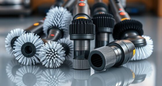 vacuum brushes without spinning