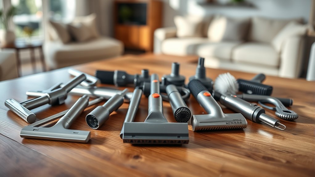 vacuum compatibility and attachments