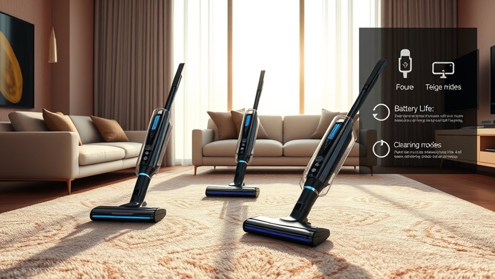 vacuum features and performance