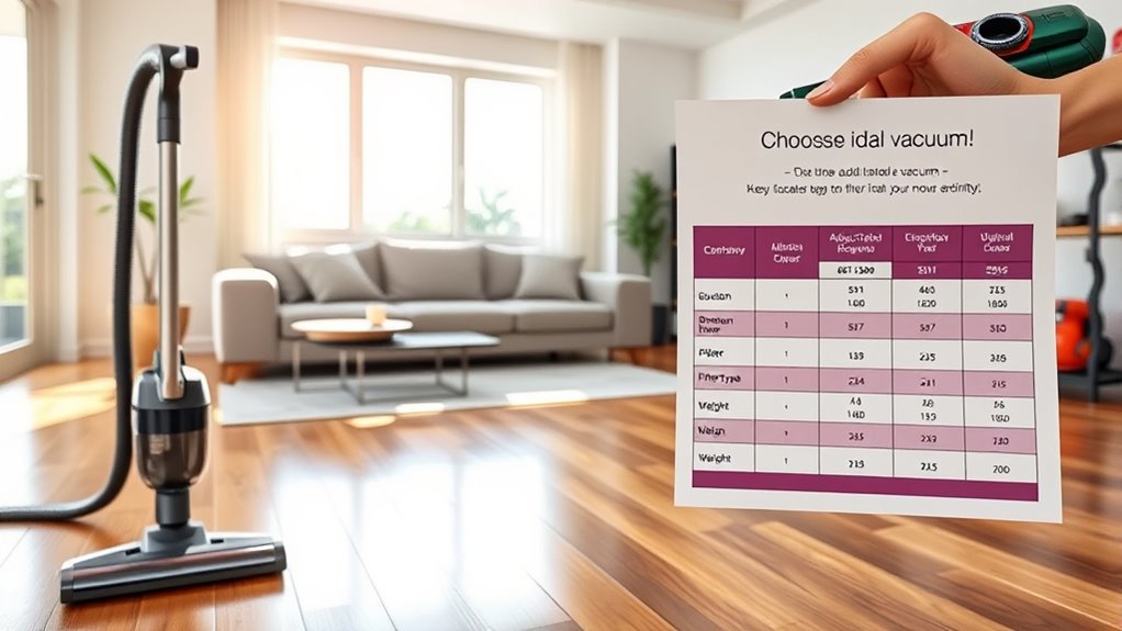 vacuum selection considerations guide