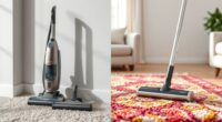 vacuum vs carpet sweeper
