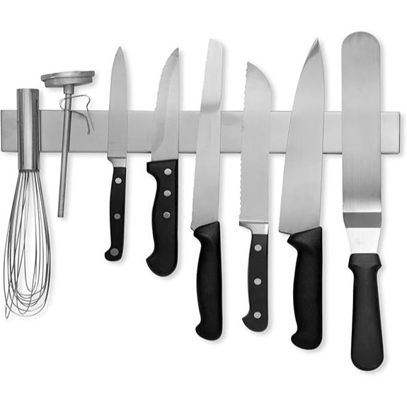 Modern Innovations 16-Inch Magnetic Knife and Tool Organizer