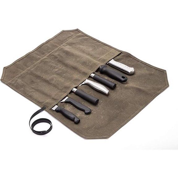 HERSENT Chef’s Knife Roll Case with Multiple Pockets