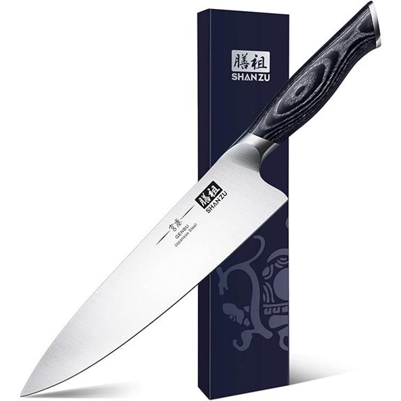 SHAN ZU 8 Japanese Chef Knife with Ergonomic Handle