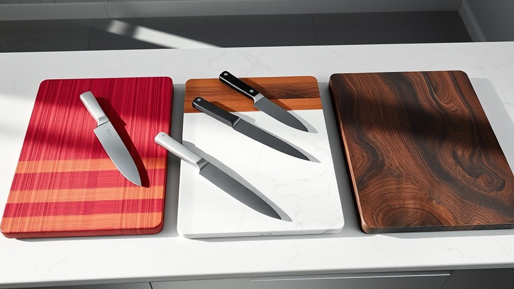 knife friendly cutting board choices