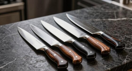 luxury chef knife collection