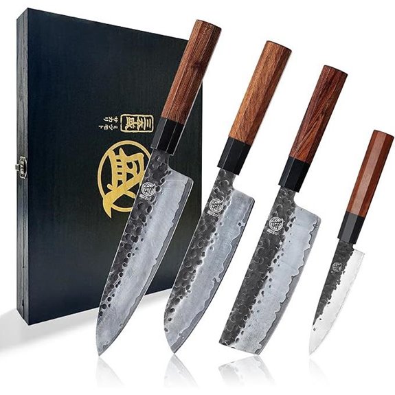 MITSUMOTO SAKARI Chef’s Knife Set (4 Pieces)