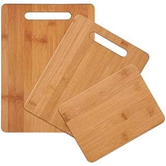 Farberware 3-Piece Bamboo Cutting Board Set