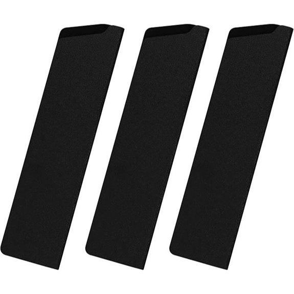 XYJ 3-Piece ABS Knife Edge Guard Set