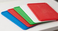top plastic knife cutting boards
