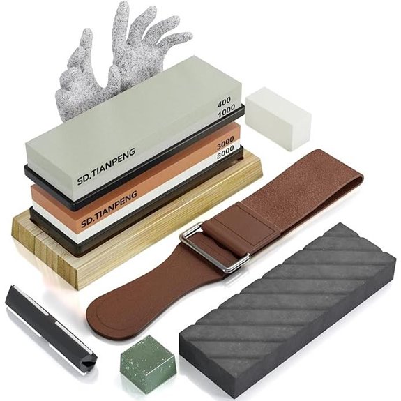 Dual Grit Knife Sharpening Stone Set