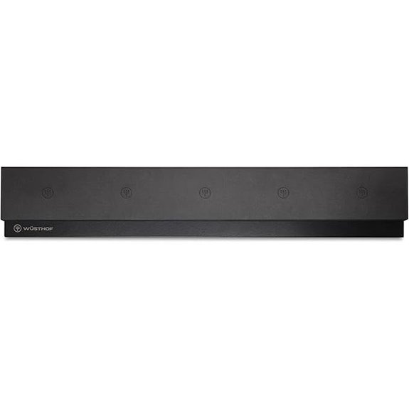Wusthof Performer 15'' Magnetic Knife Storage Bar Black Large