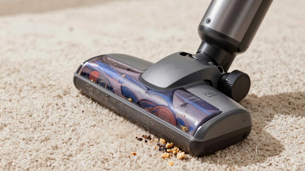 adjust vacuum suction settings