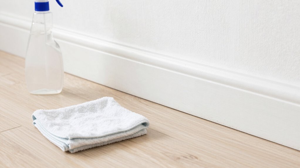 avoid harsh chemicals neglect abrasives