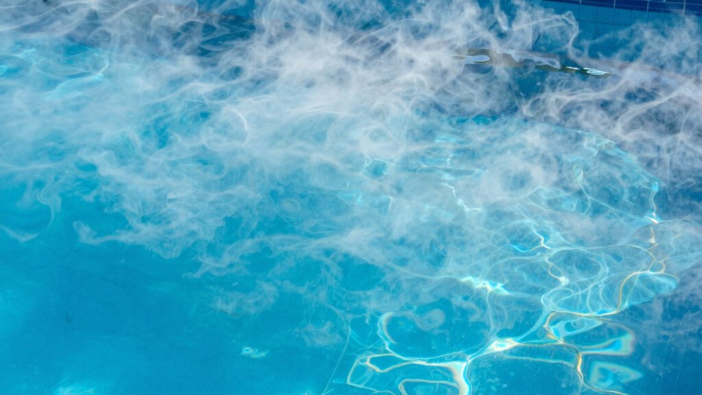 balanced chemicals prevent cloudiness