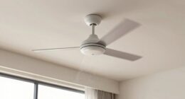 ceiling fan dust prevention
