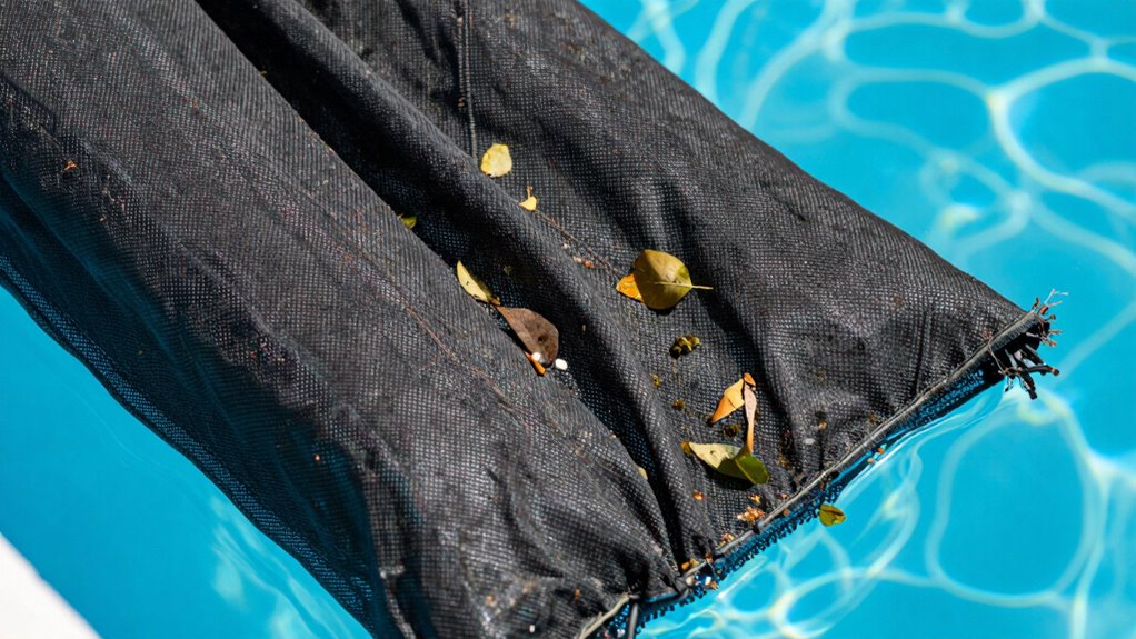change pool cleaner bag regularly