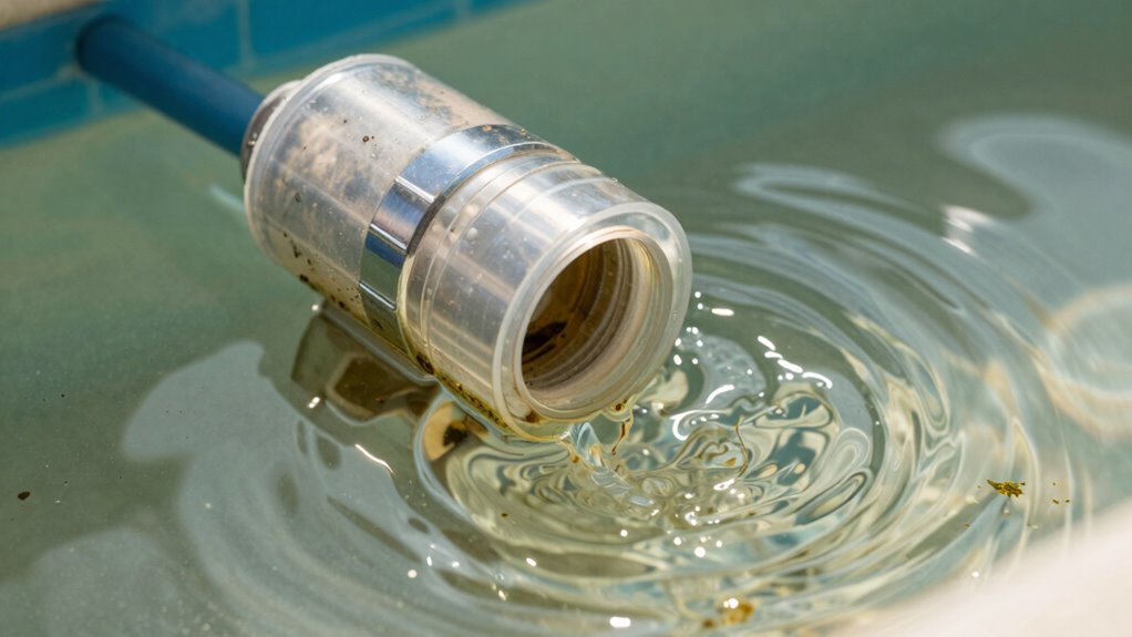 check pool chemistry and maintenance