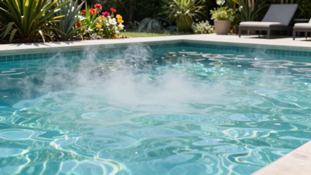 chemical levels affect water clarity