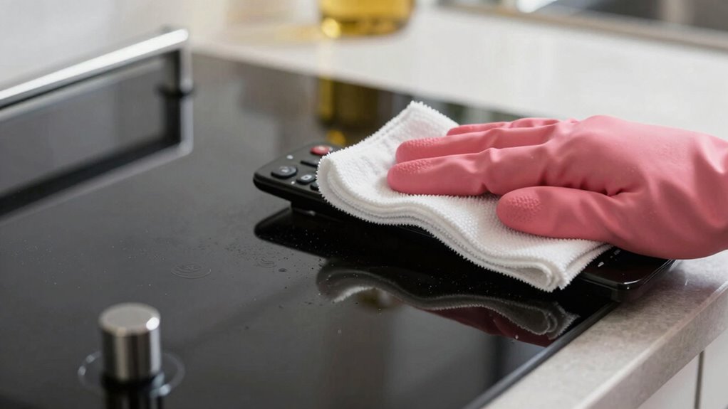 clean high touch kitchen surfaces