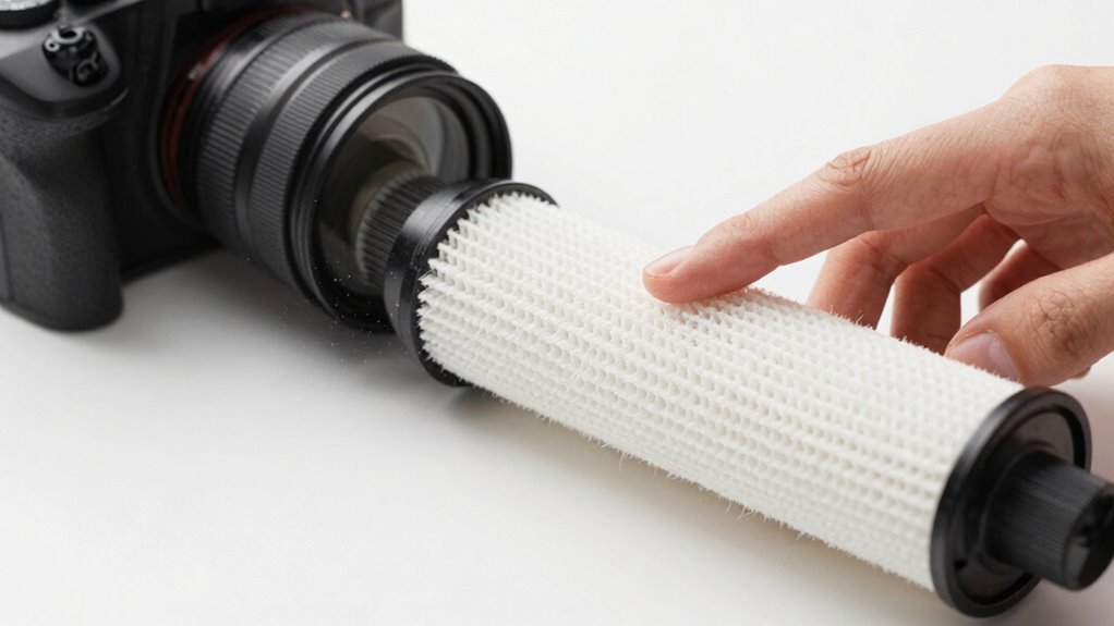 clean vacuum filter without water