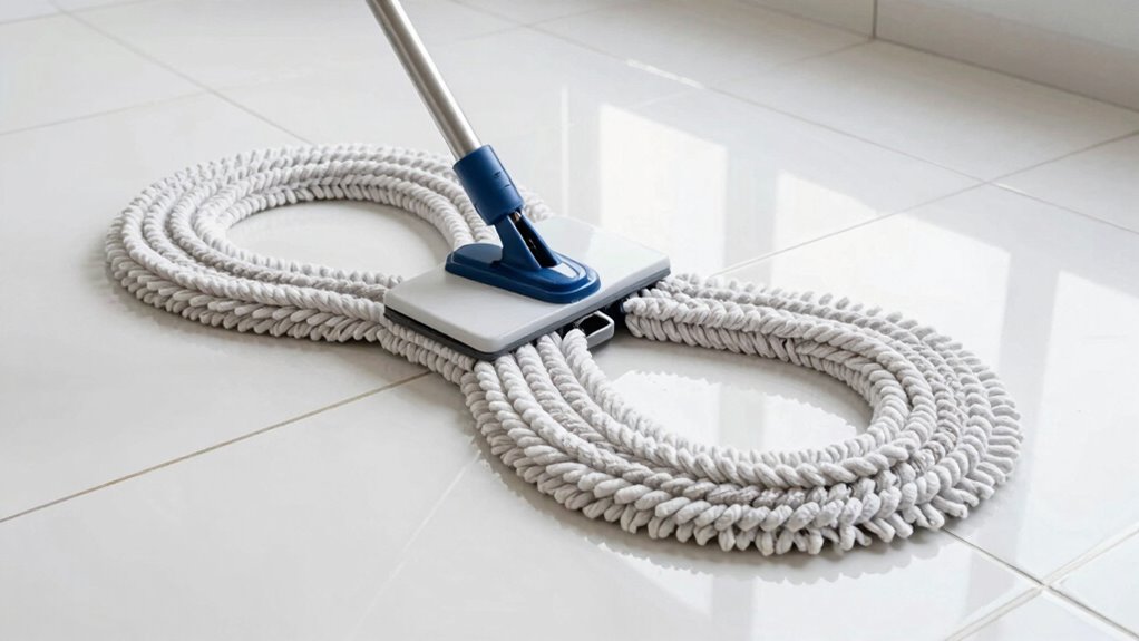 consistent proper tile cleaning